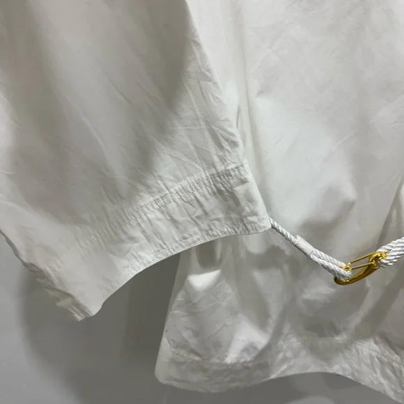 Ralph Lauren White Belted Long Sleeve Tunic - Picture 5 of 9